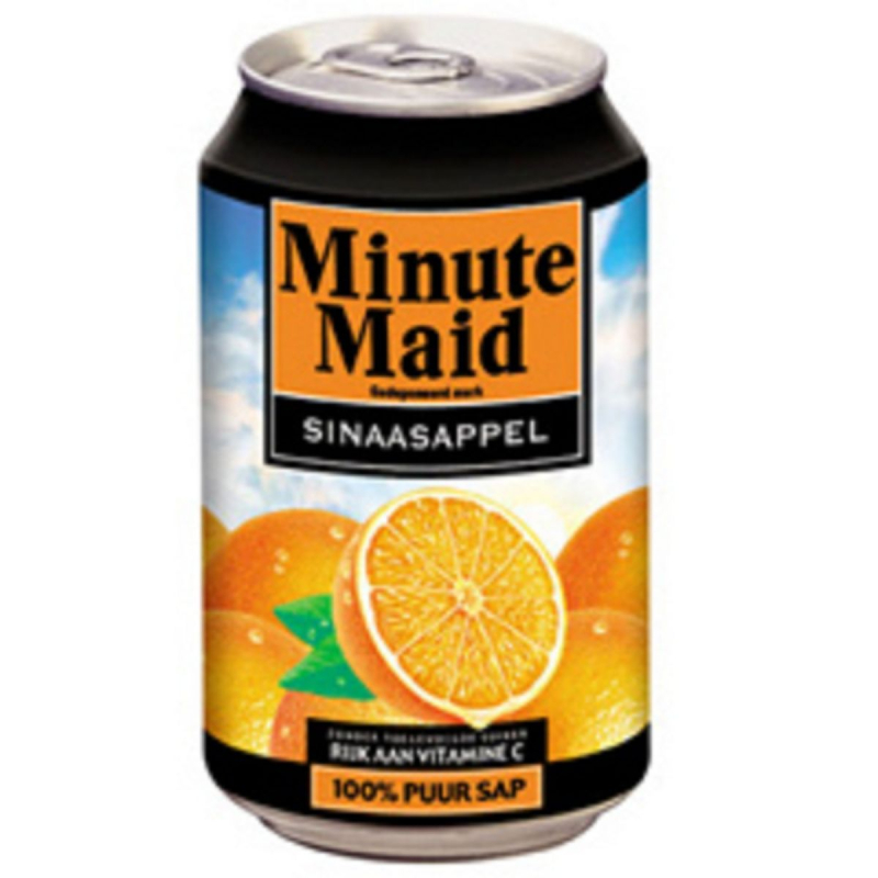 KP Minute Maid sinaasappelsap blik (9010)